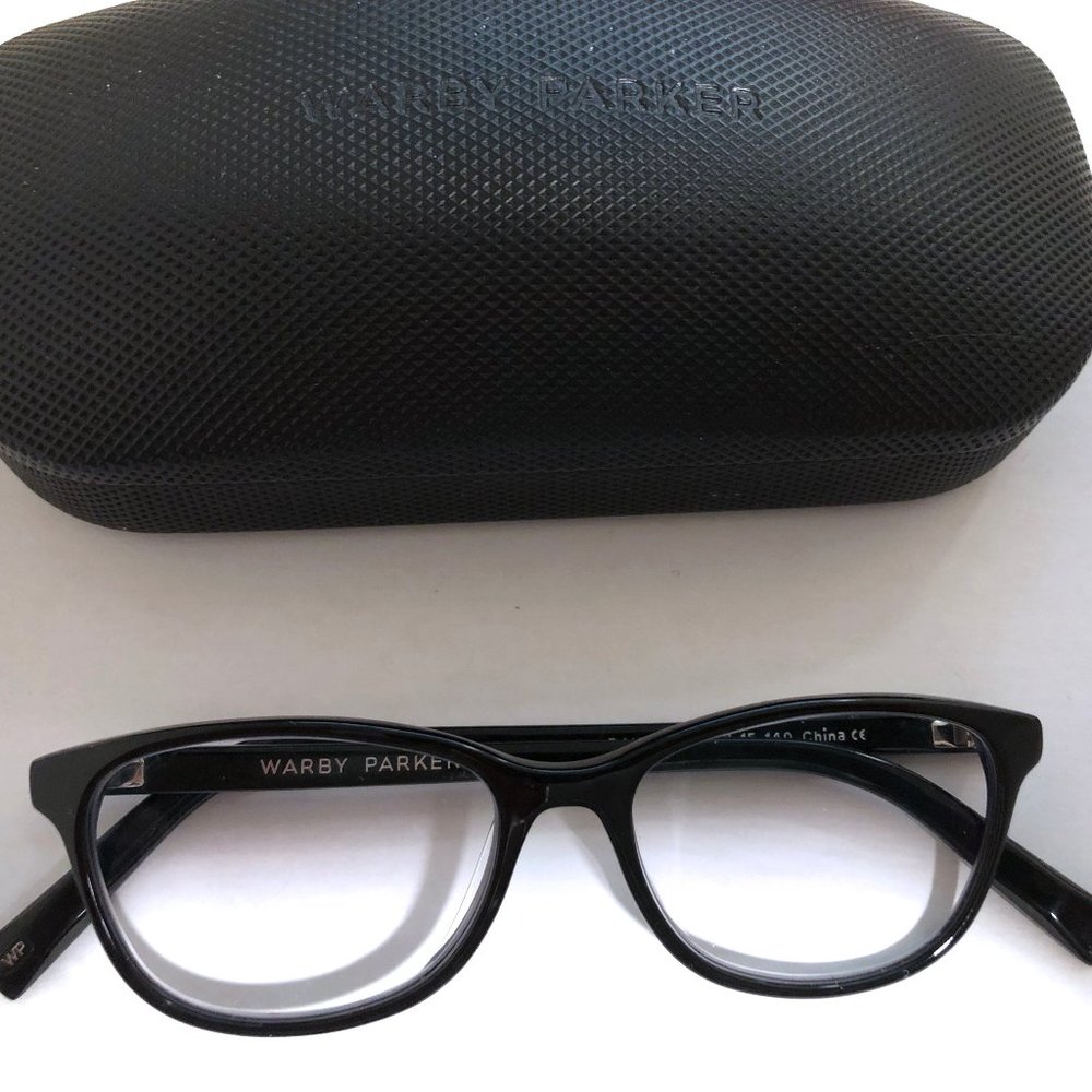Warby Parker Eyeglasses Glasses Frames Black Daisy
